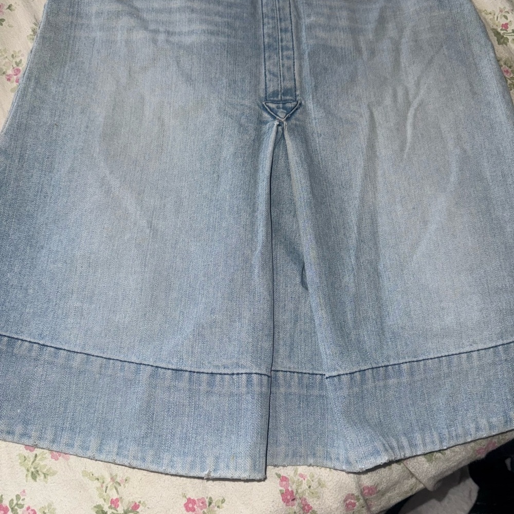 Marc Jacobs Blue Denim Skirt